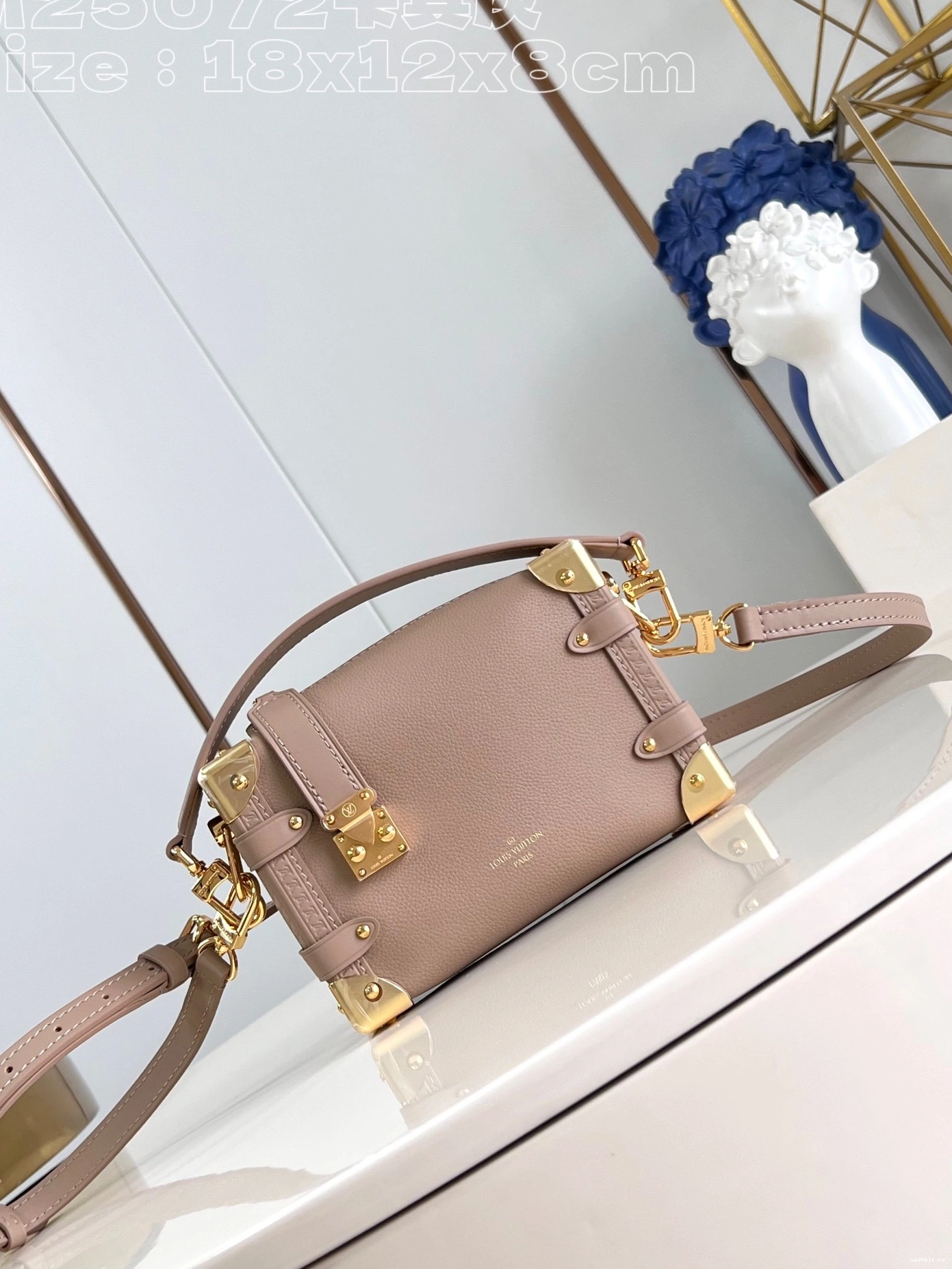 WIS PM-18*12.5*8CM Trunk LOUIS Side VUITTON 0301